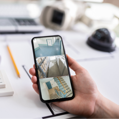 Jonesboro security camera feed on cell phone
